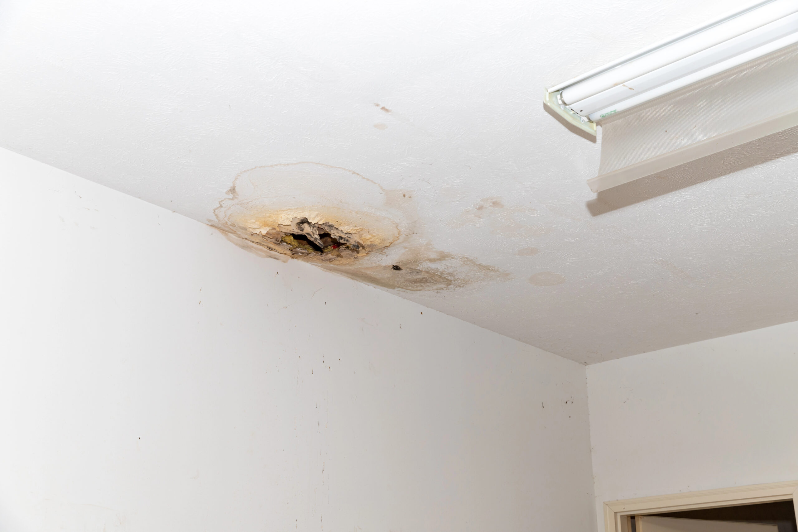 Hole in ceiling repair