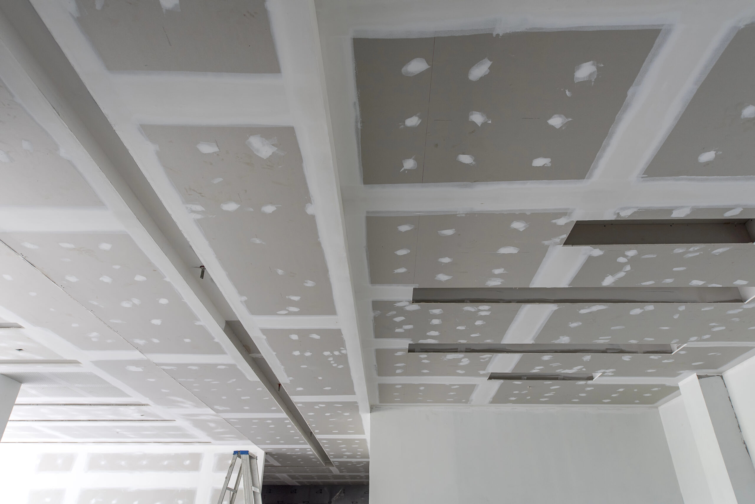 Ceiling fixing and plastering